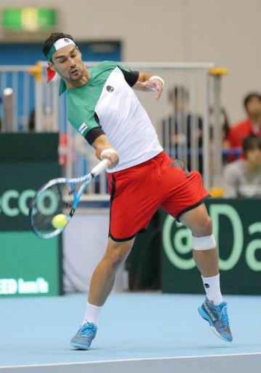 Davis Cup: Italië op voorsprong tegen Japan na winst in dubbelspel