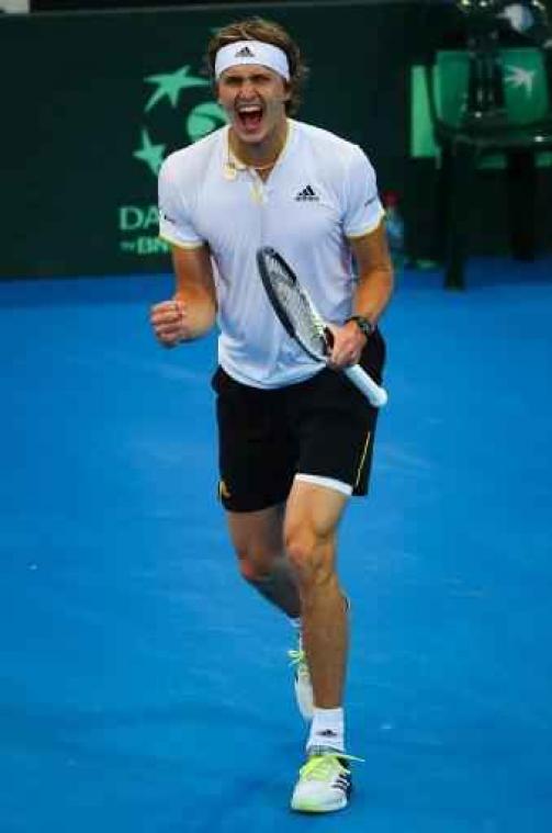 Davis Cup - Alexander Zverev leidt Duitsland voorbij Australië naar kwartfinales