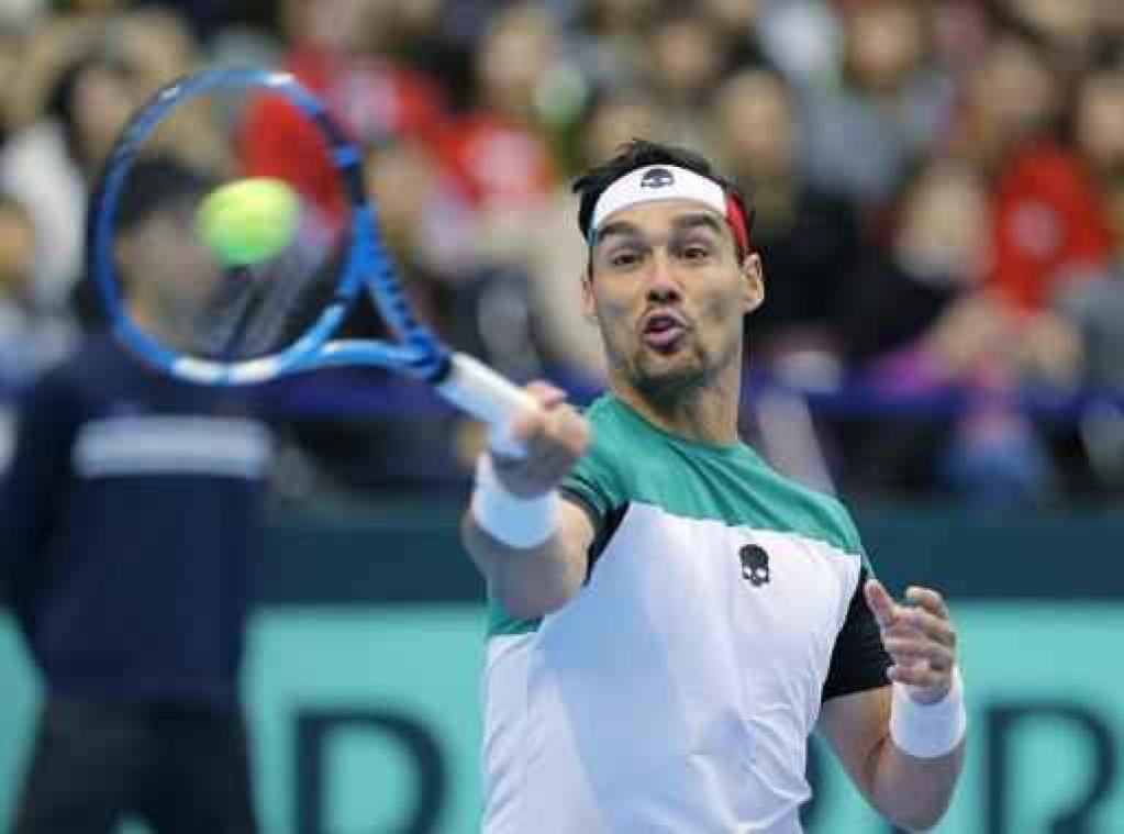 Fabio Fognini mept Italië voorbij Japan naar kwartfinales Davis Cup