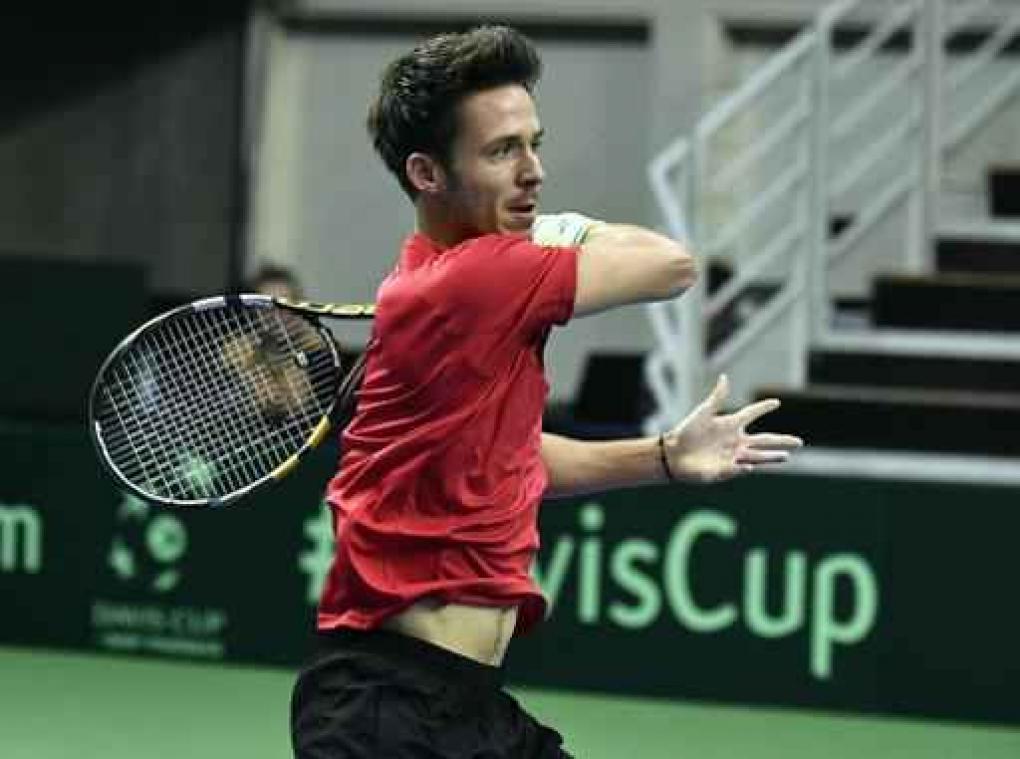 Davis Cup - Cagnina onderuit tegen Piros, België wint finaal met 3-2 van Hongarije