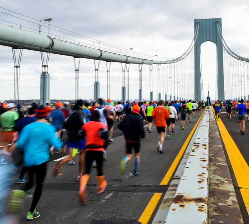 Road to New York: Lopen, niet zonder risico  voor de gezondheid