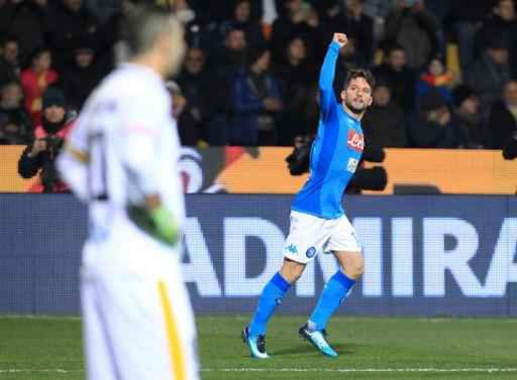 Blessure Dries Mertens valt mee