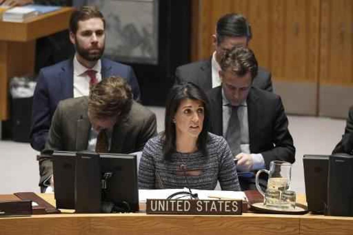 Russisch-Amerikaanse confrontatie in Veiligheidsraad over gebruik chemische wapens in Syrië