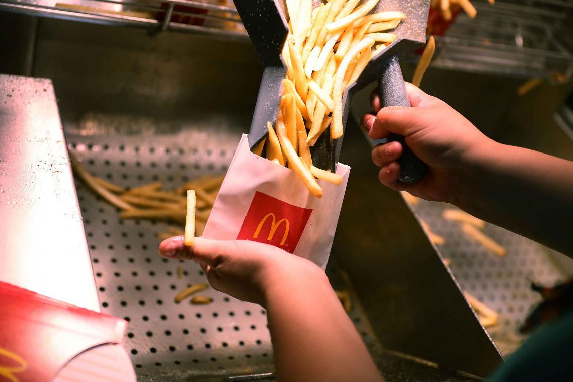 Chemicaliën in frietjes McDonald's helpen tegen kaalheid