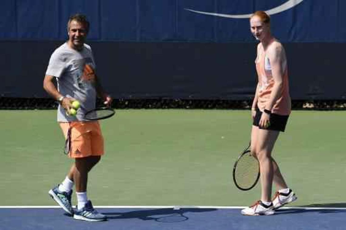 Alison Van Uytvanck doet voort zonder coach Alain De Vos