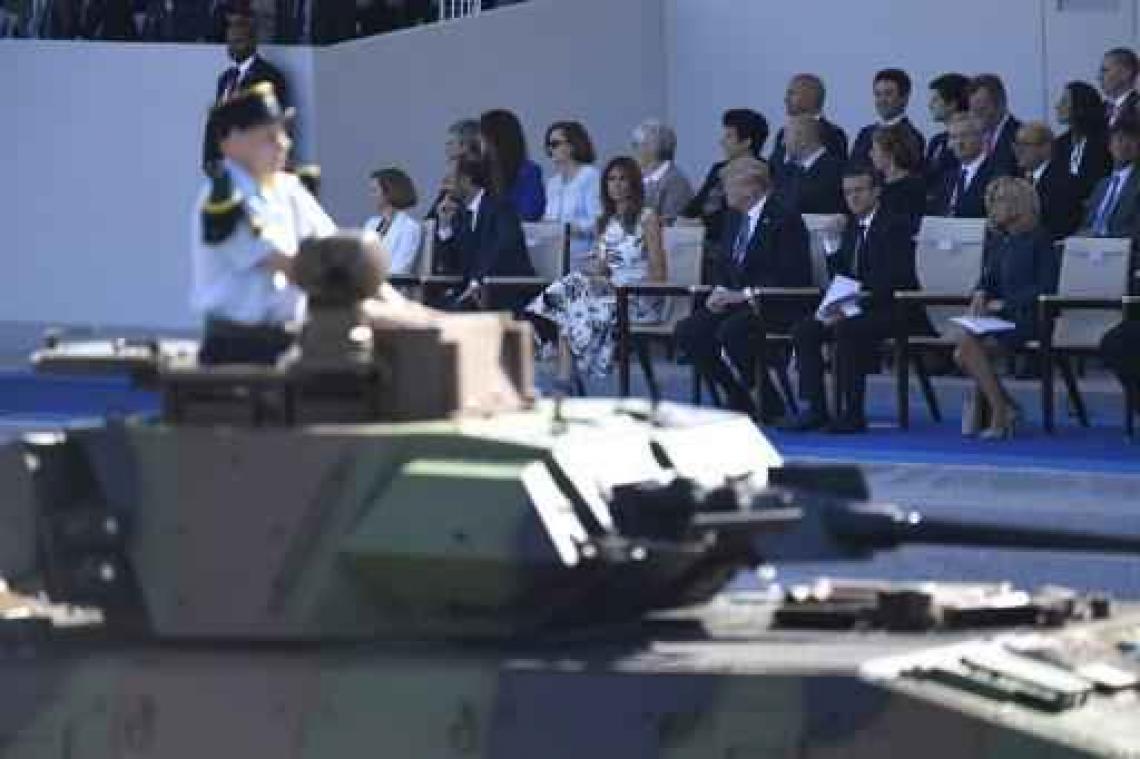 Trump wil militaire parade