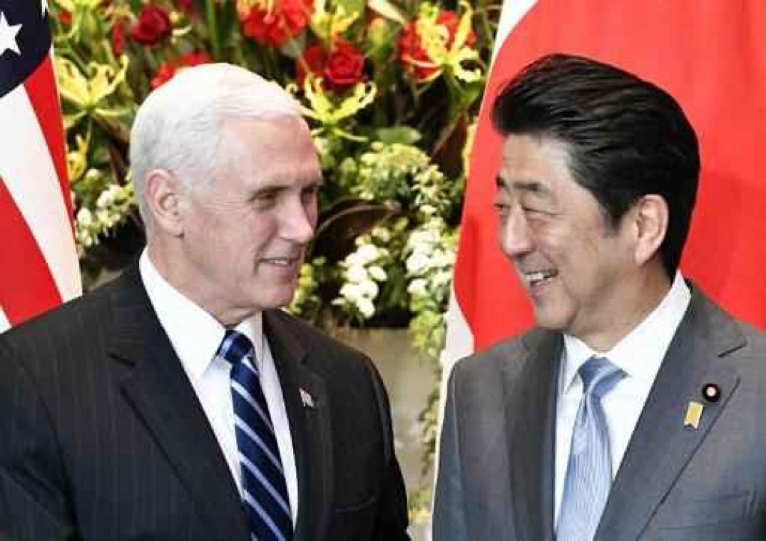 VS en Japan bekrachtigen nauwe samenwerking in crisis rond Noord-Korea