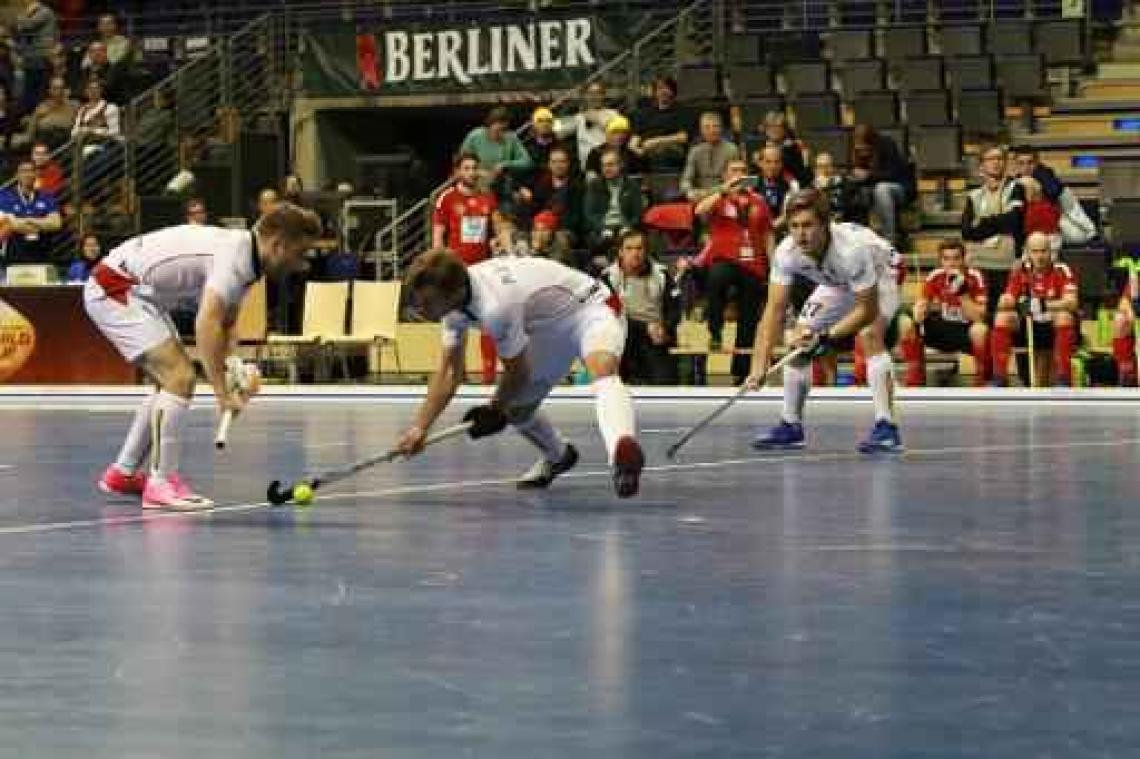WK hockey indoor (m) - Red Lions plaatsen zich voor kwartfinales