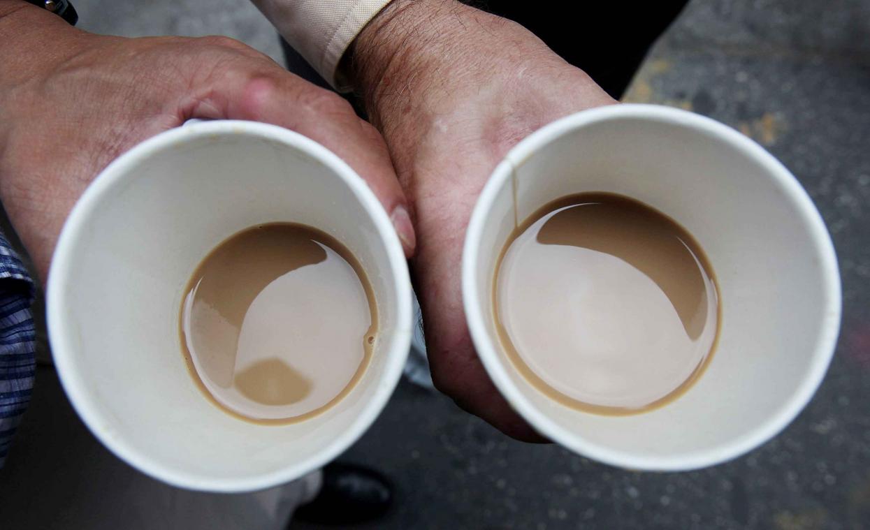 Dunkin' Donuts bant tegen 2020 schuimplastic bekers