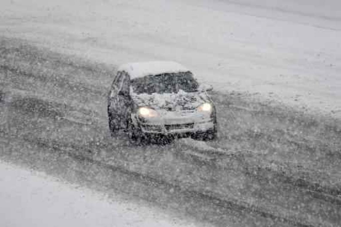 Weerbericht: sneeuwzone trekt langzaam naar het oosten