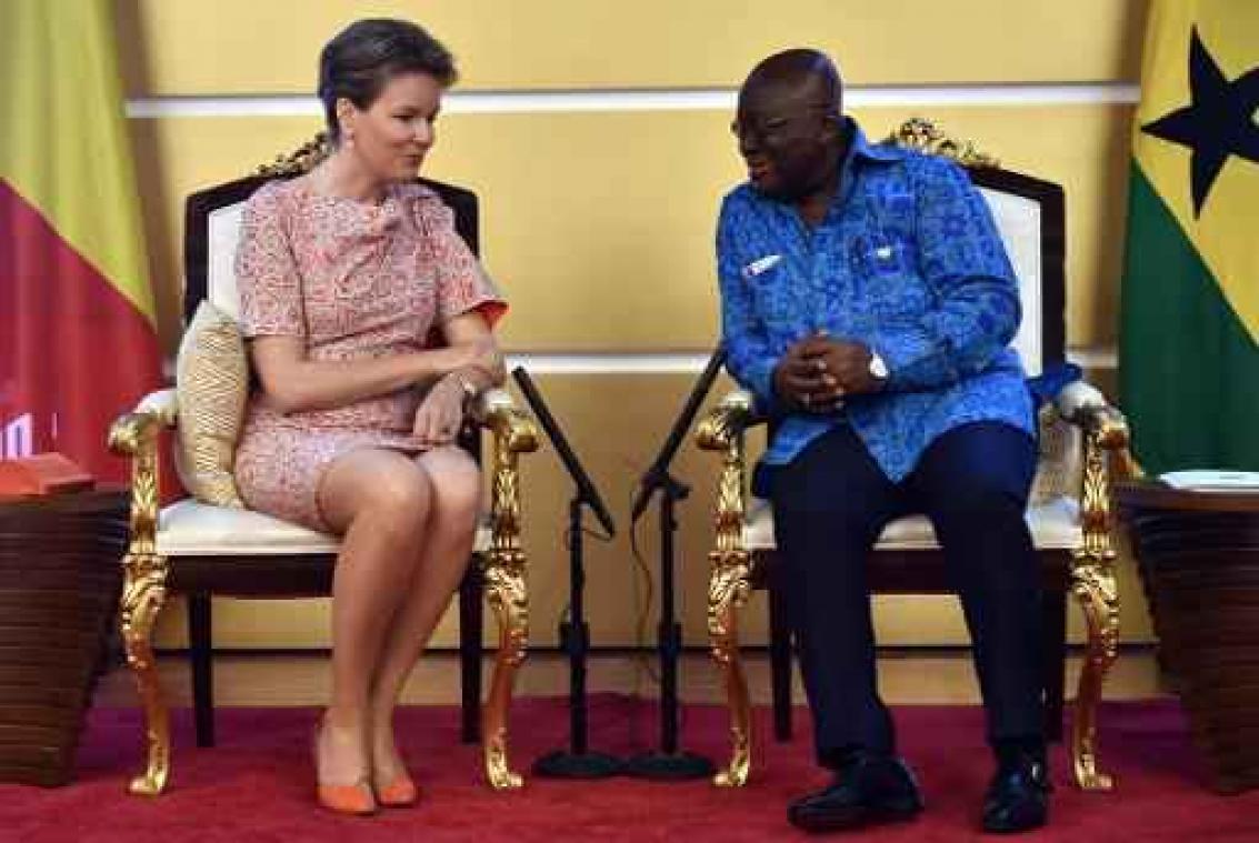 Koningin en Ghanese president wisselen "good practices" uit rond Ontwikkelingsdoelen