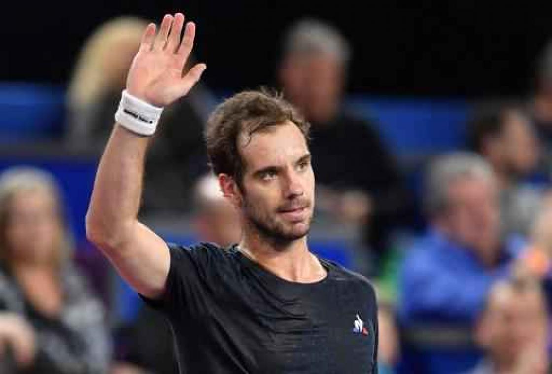 ATP Montpellier - David Goffin geeft om finaleplaats Richard Gasquet partij