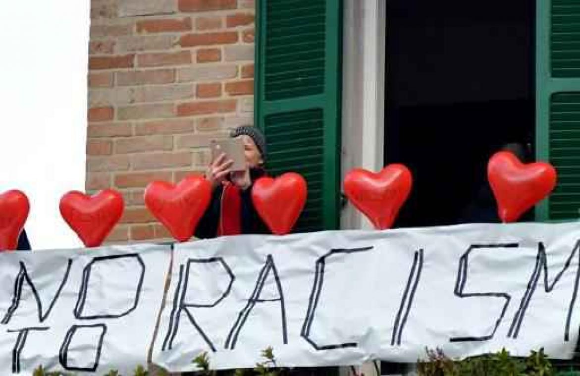 Duizenden manifestanten voor antiracistische betoging in Italiaanse stad Macerata