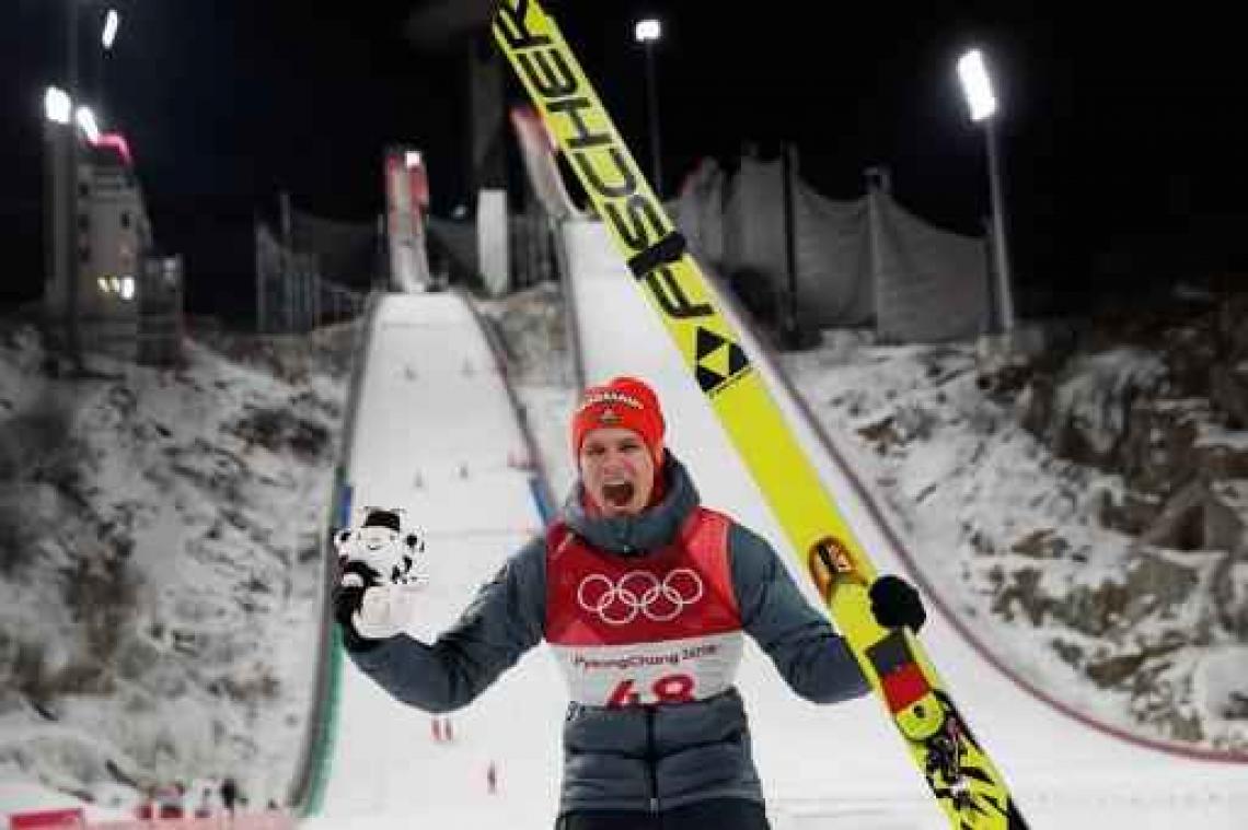 OS 2018 - Duitser Andreas Wellinger is olympisch kampioen kleine schans