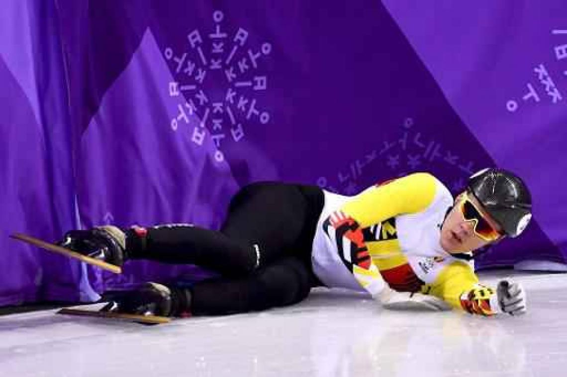 OS 2018 - Jens Almey houdt barst in pols over aan val in halve finale