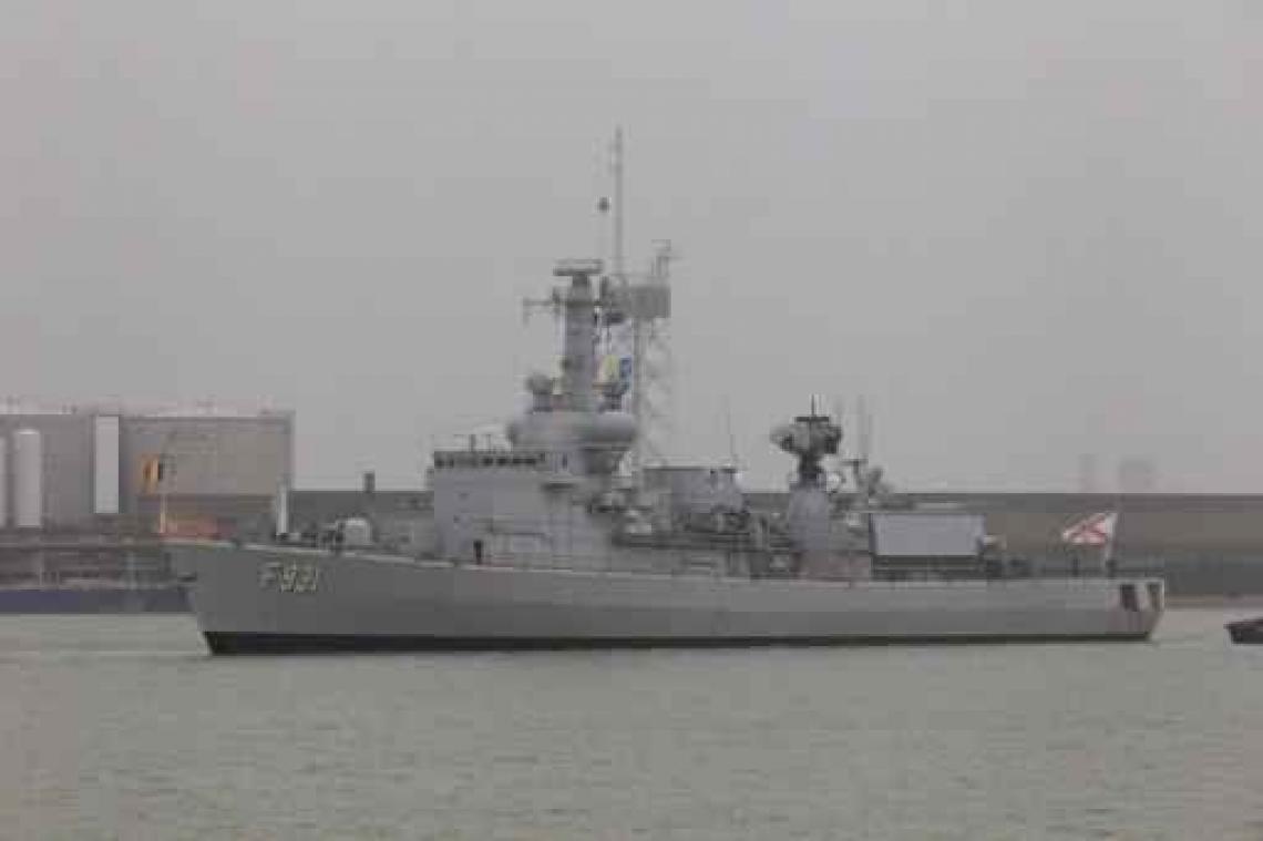Belgisch fregat vat operatie Sea Guardian op Middellandse Zee aan