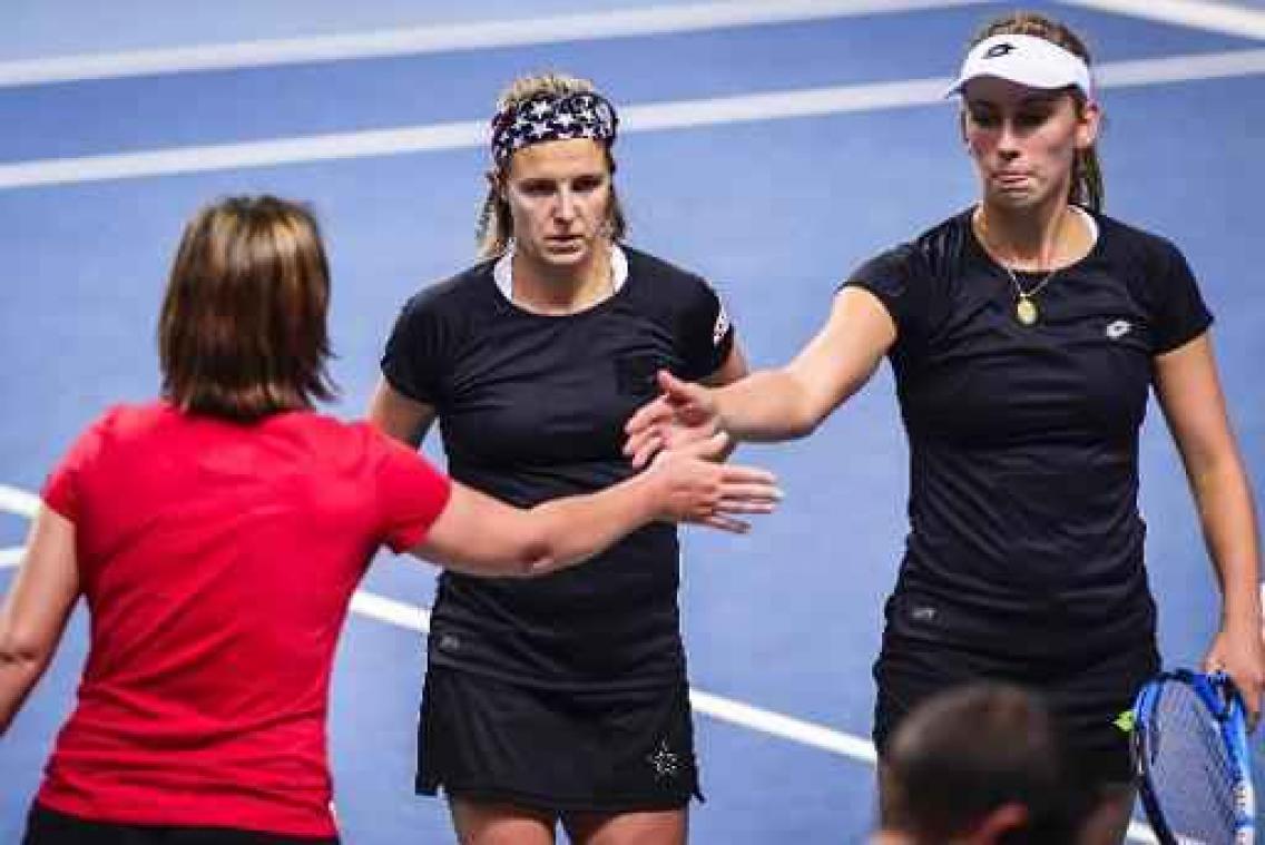 Fed Cup - België treft Italië in barrages voor behoud
