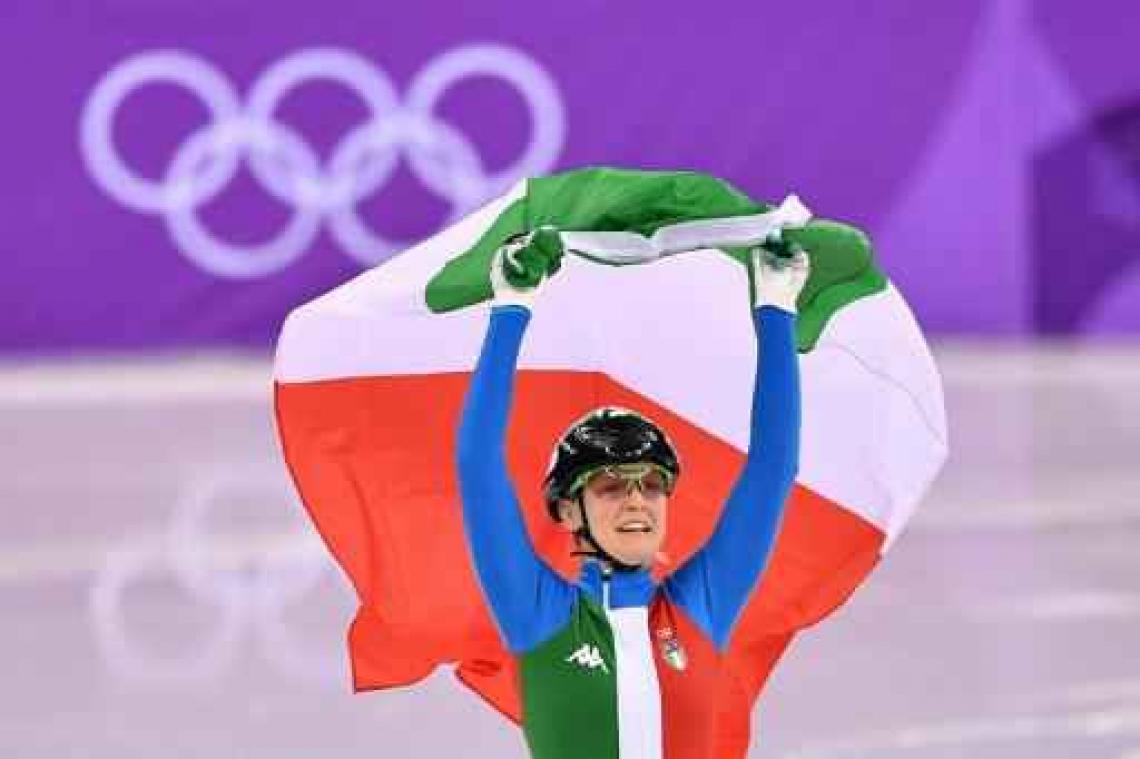 Italiaanse Arianna Fontana pakt goud op 500 meter shorttrack