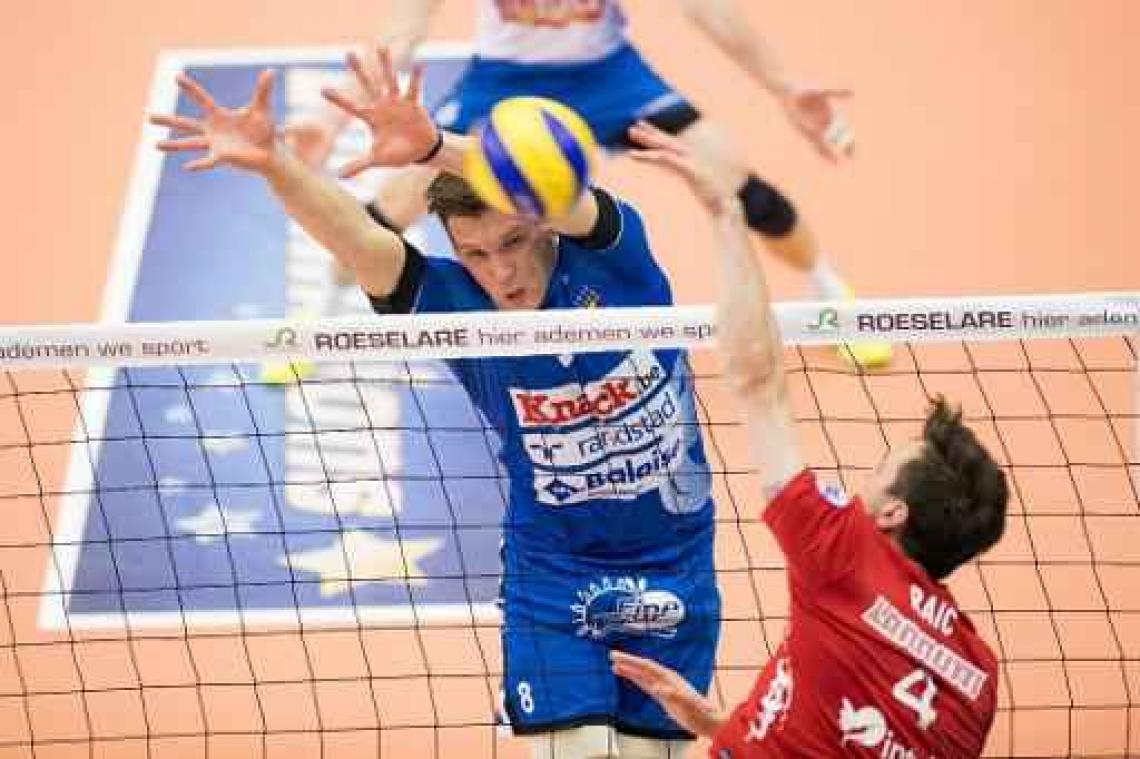 Champions League volley (m) - Roeselare niet opgewassen tegen Civitanova
