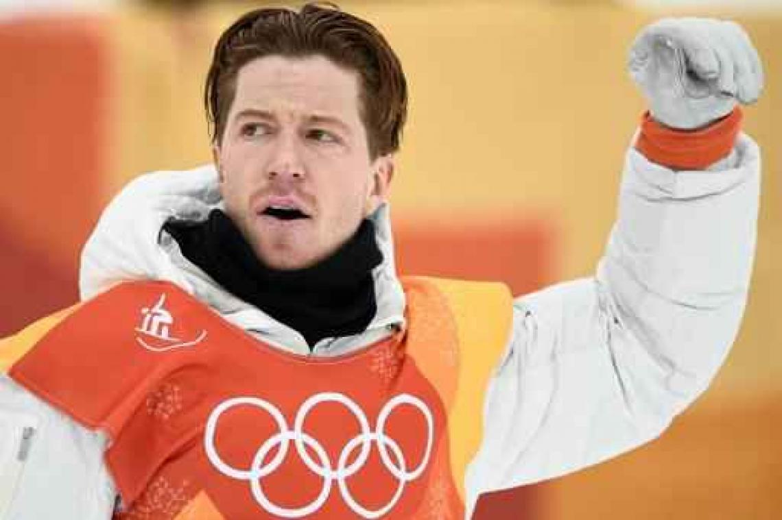 OS 2018 - Shaun White pakt derde goud op de olympische halfpipe