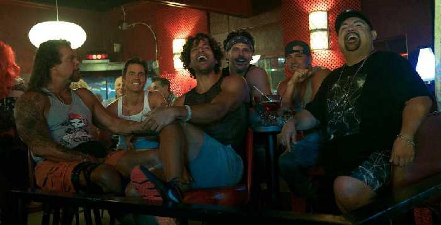 De spierbundels van Magic Mike XXL