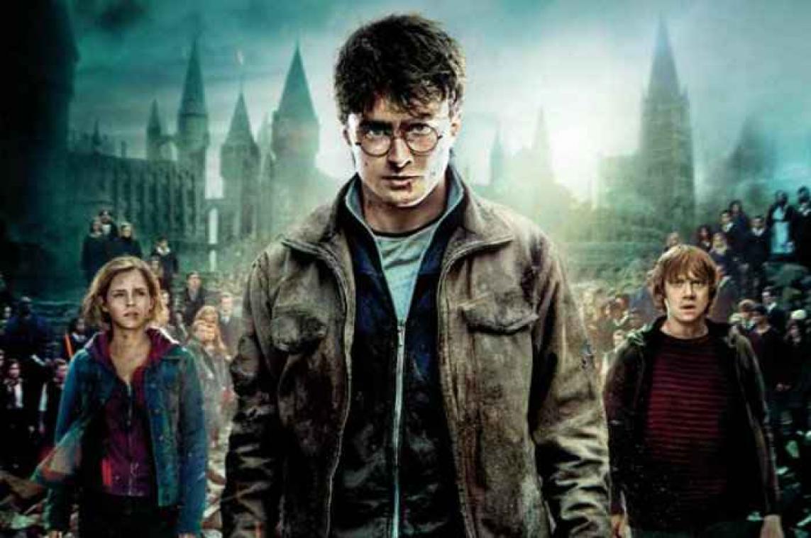 VIDEO. Vader maakt Harry Potter-beelden in de sneeuw