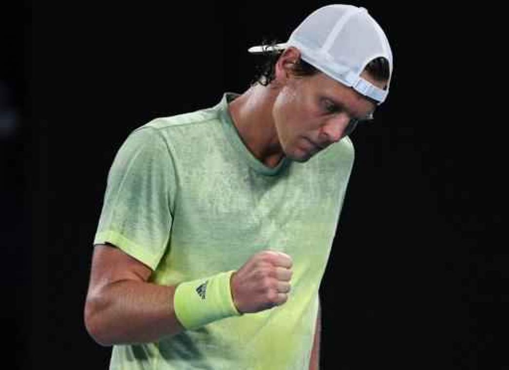 David Goffin treft Tomas Berdych in Rotterdam