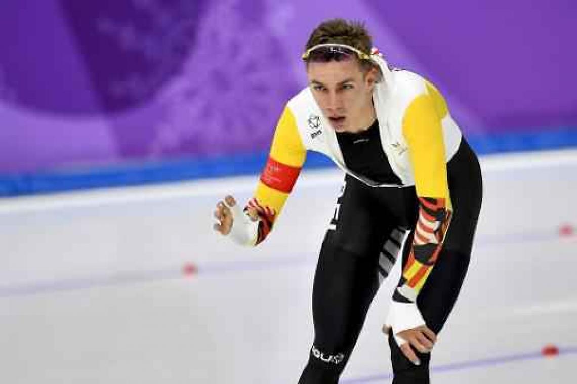 OS 2018 - Bart Swings schaatst eerste rit in 10 km tegen Japanner Tsuchiya