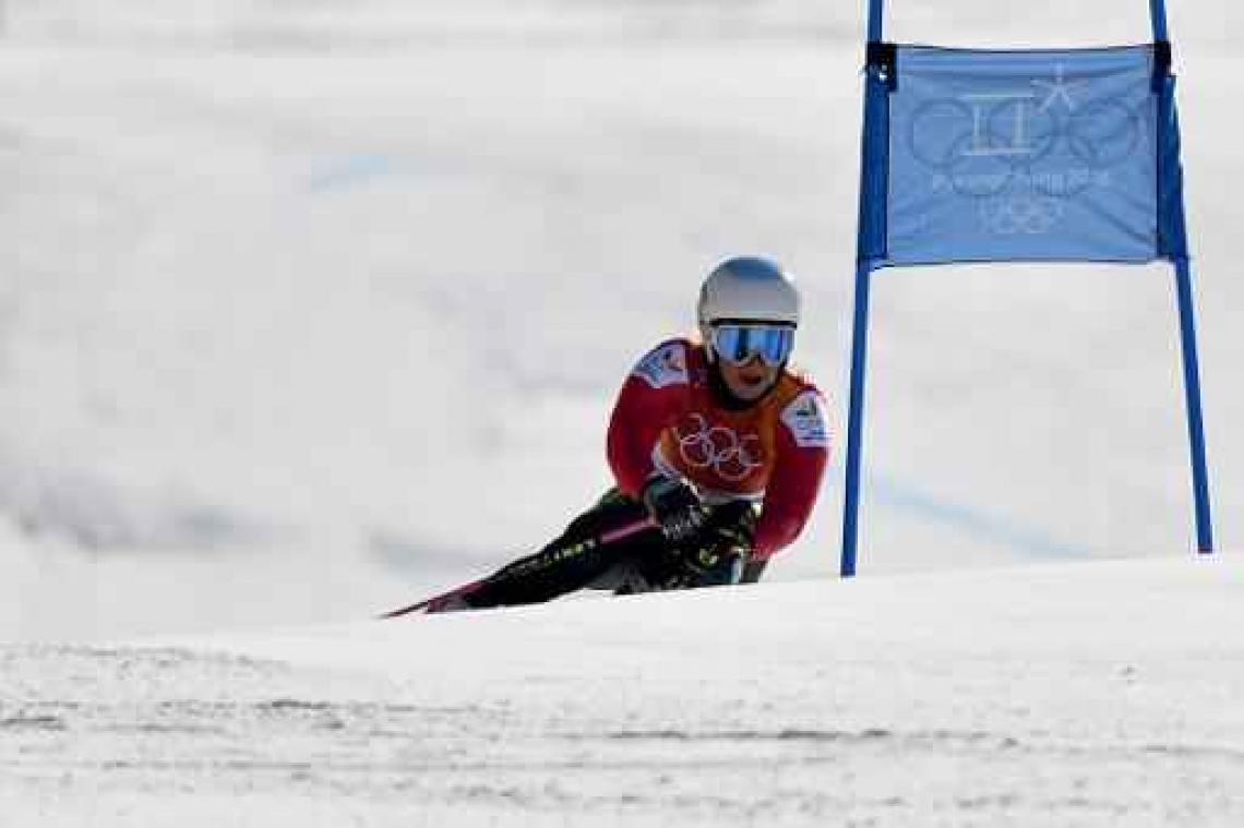 Kim Vanreusel 39e in reuzenslalom, goud voor Mikaela Shiffrin