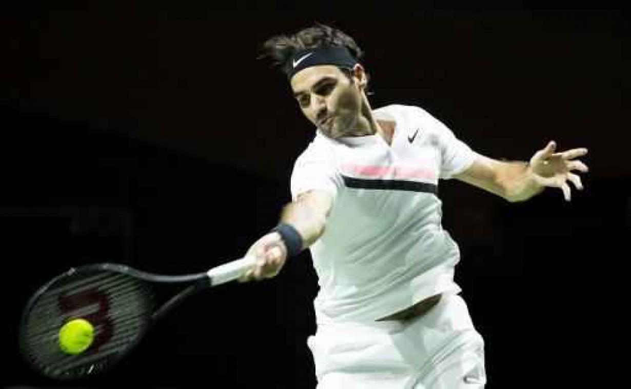 ATP Rotterdam - Federer op één overwinning van nummer een