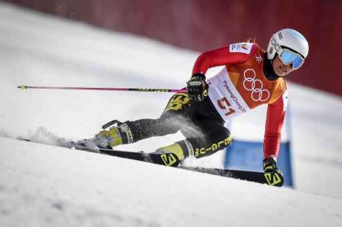 OS 2018 - Vanreusel en Decroix kom niet verder dan respectievelijk 44e en 45e stek in 1e run slalom