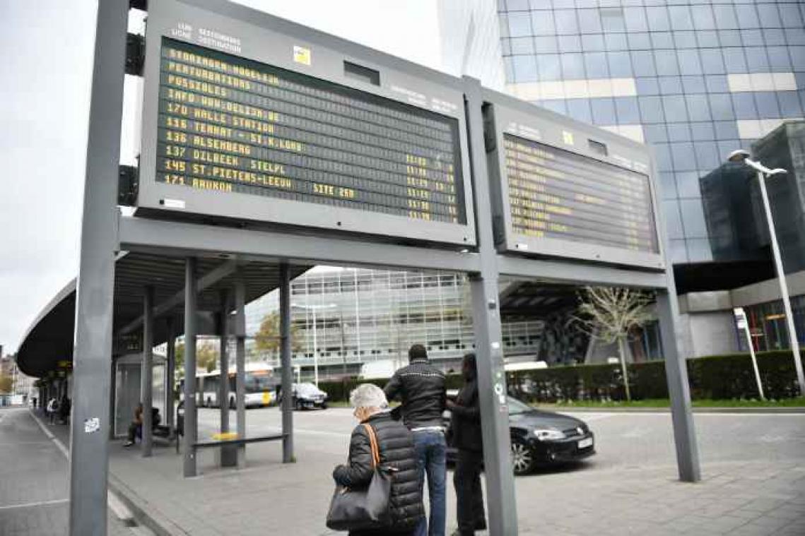 OVERZICHT. Hier ondervindt u hinder door de staking De Lijn