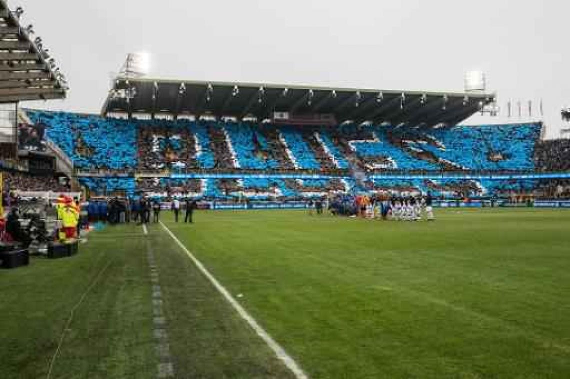 Club Brugge riskeert 5.000 euro boete en voorwaardelijke tribunesluiting