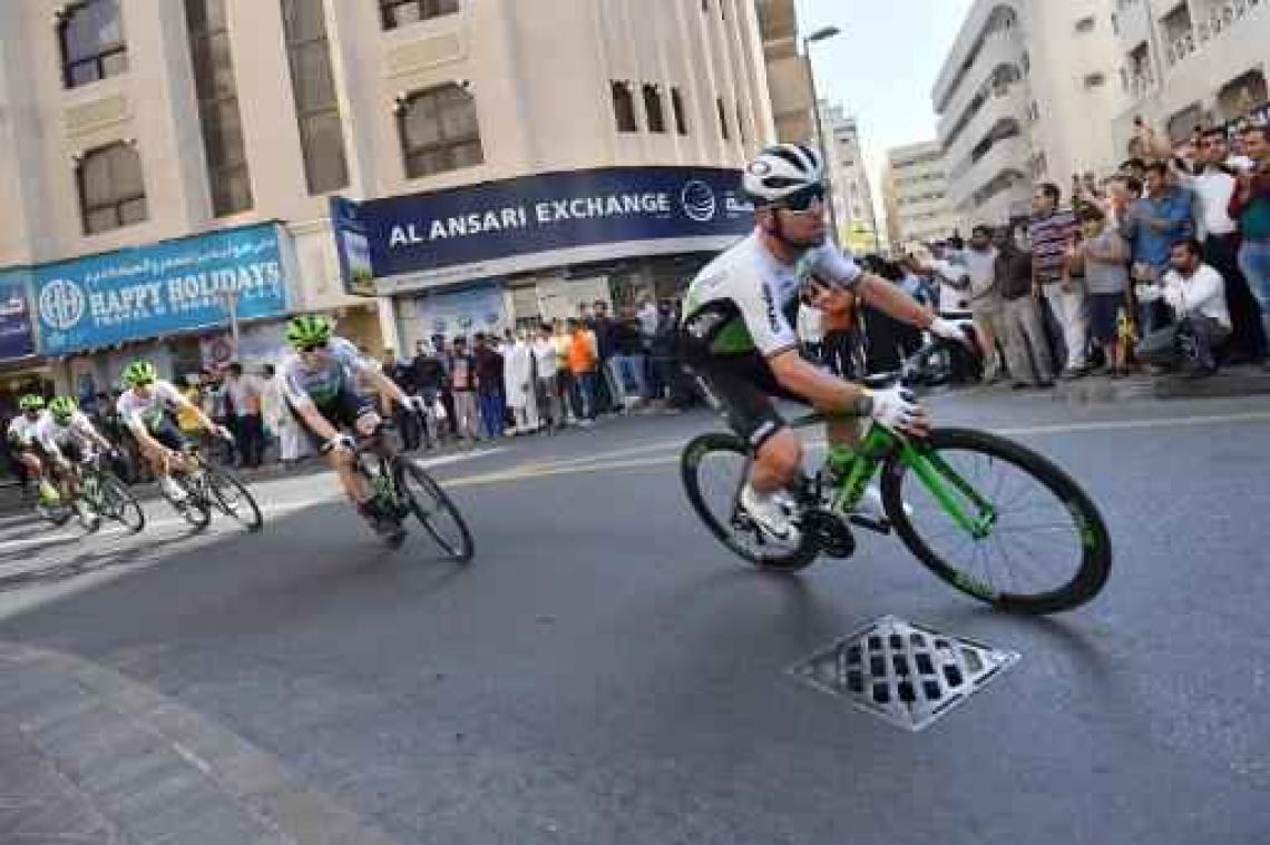 Ronde van Abu Dhabi - Cavendish uit koers na val in Abu Dhabi