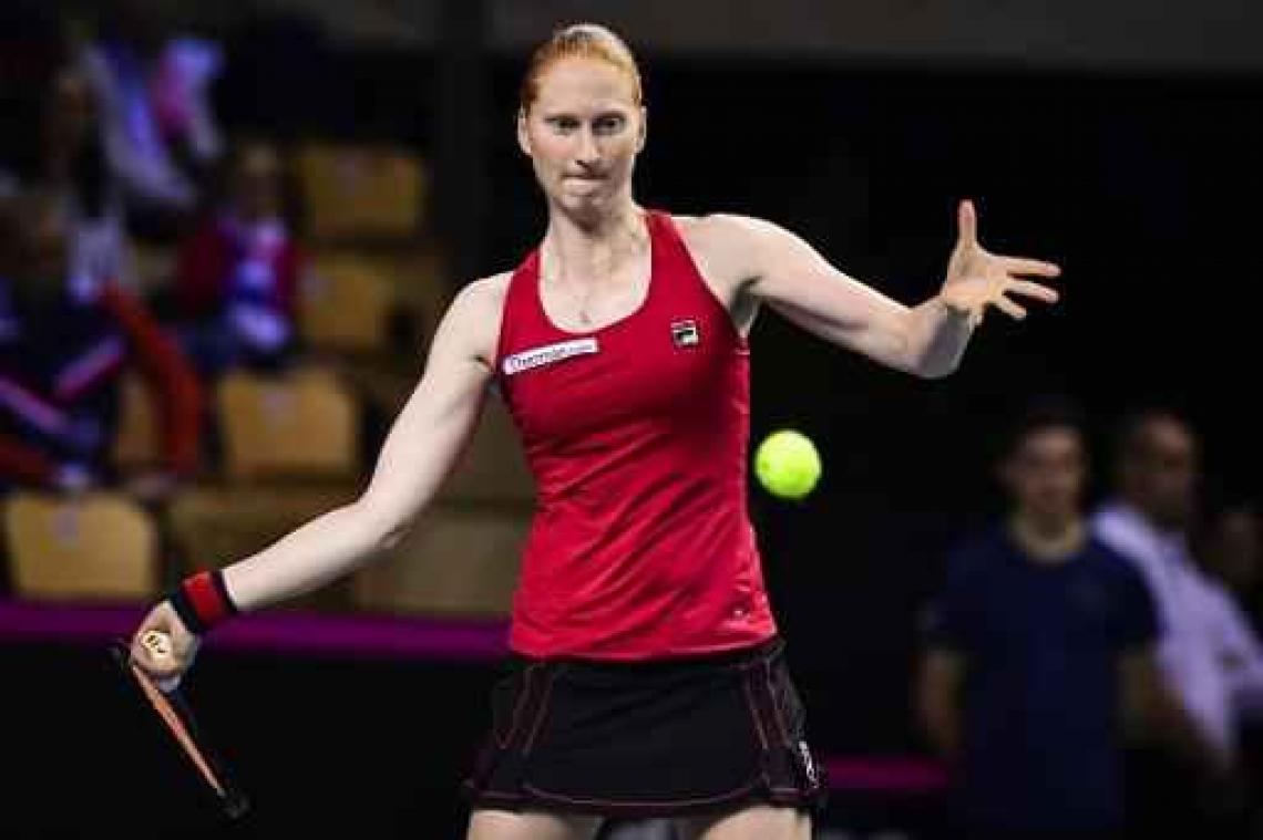 Alison Van Uytvanck naar kwartfinales WTA Boedapest