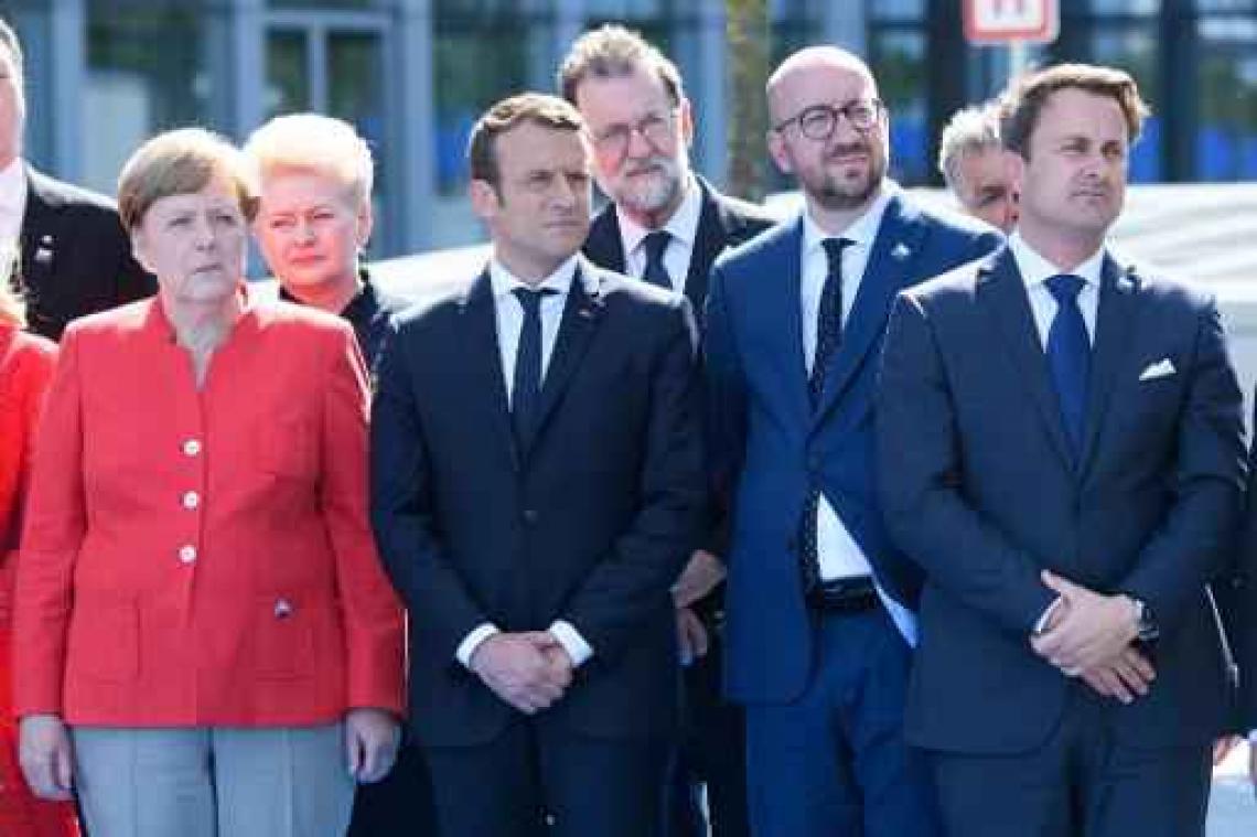 Michel ontvangt Europese leiders op Hertoginnedal