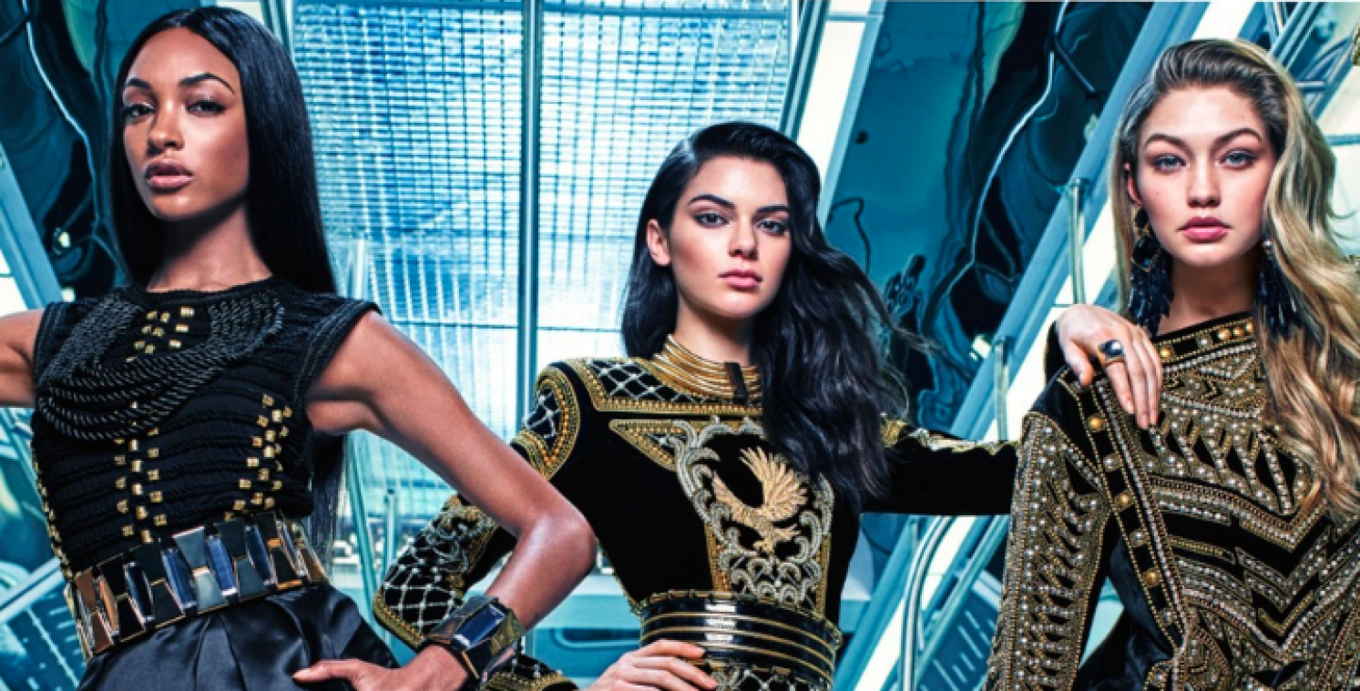 Stormloop voor Balmain x H&M