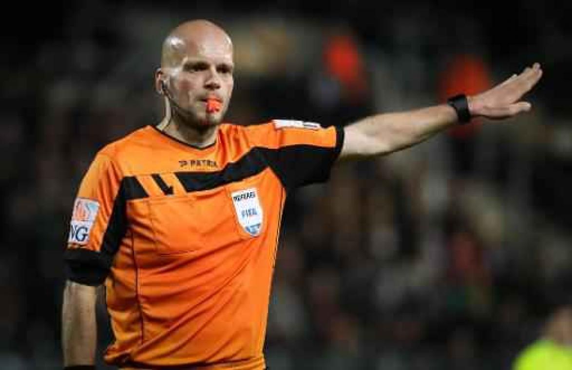 Jupiler Pro League - Scheidsrechter Sébastien Delferière moet kruis maken over rest van seizoen