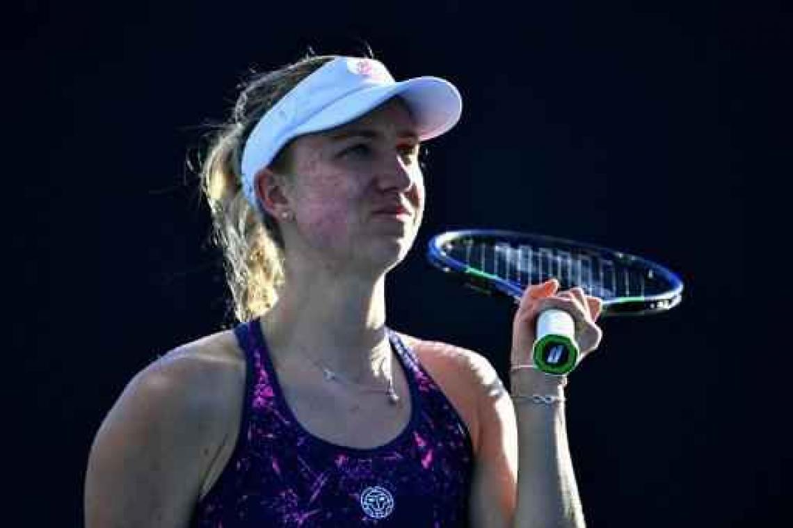 WTA Boedapest - Ysaline Bonaventure in kwartfinales tegen Duitse Mona Barthel