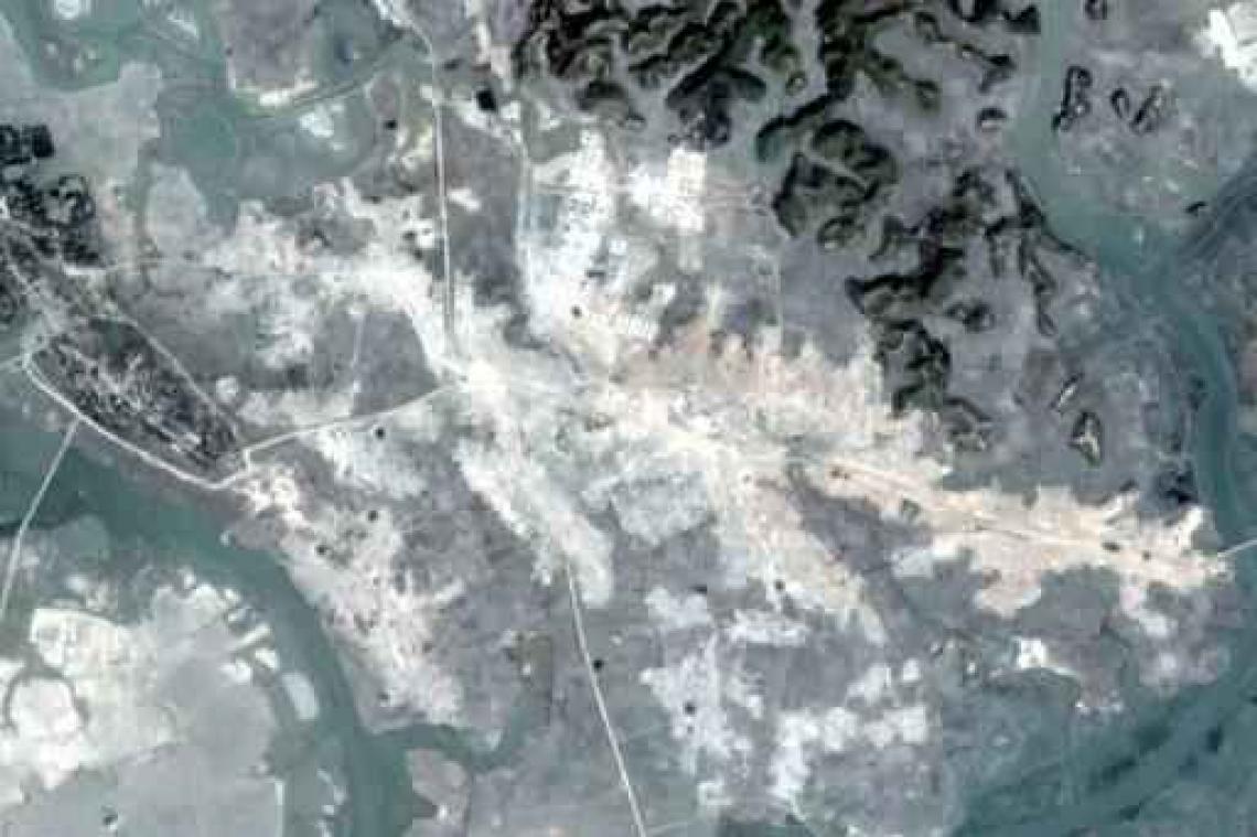 Satellietbeelden tonen systematische vernieling van Rohingya-dorpen in Myanmar