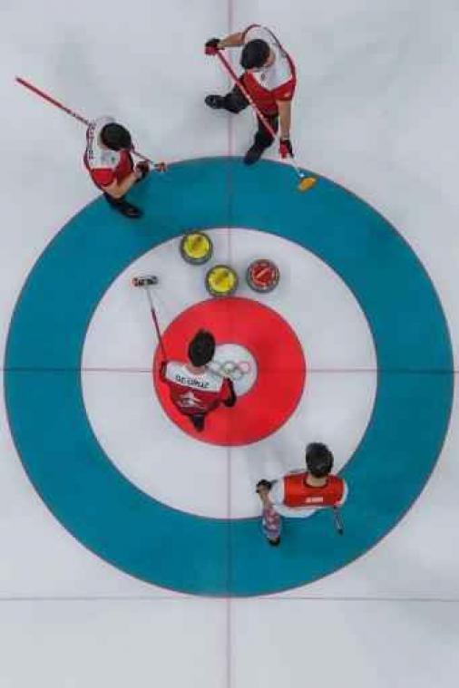 Zwitserse curlers veroveren brons