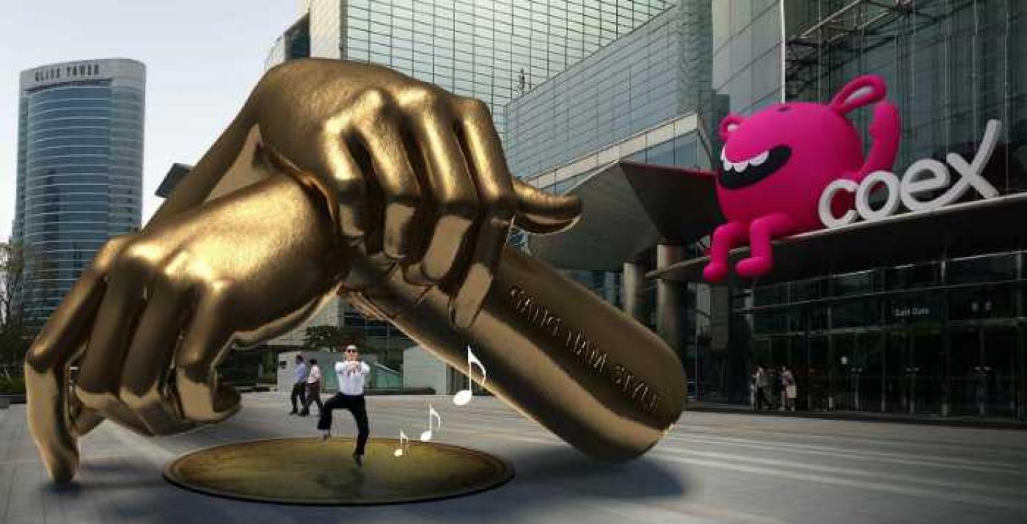 Gangnam Style krijgt een standbeeld in Seoel