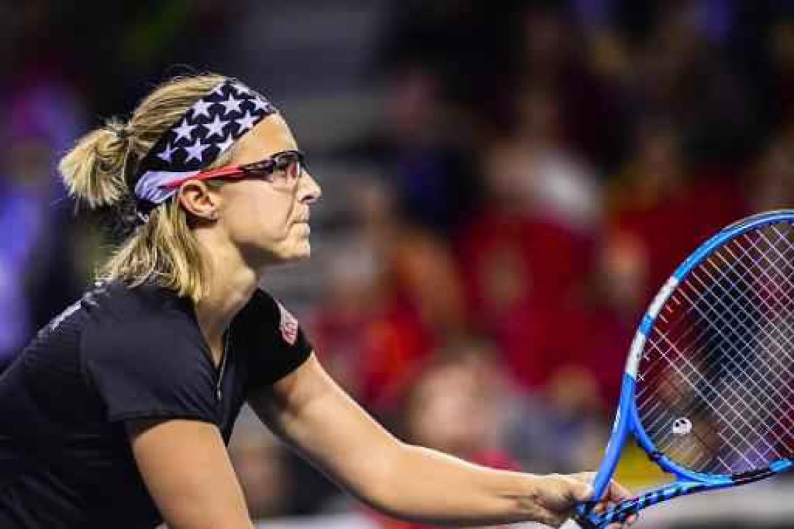 WTA Boedapest - Kirsten Flipkens staat in dubbelfinale
