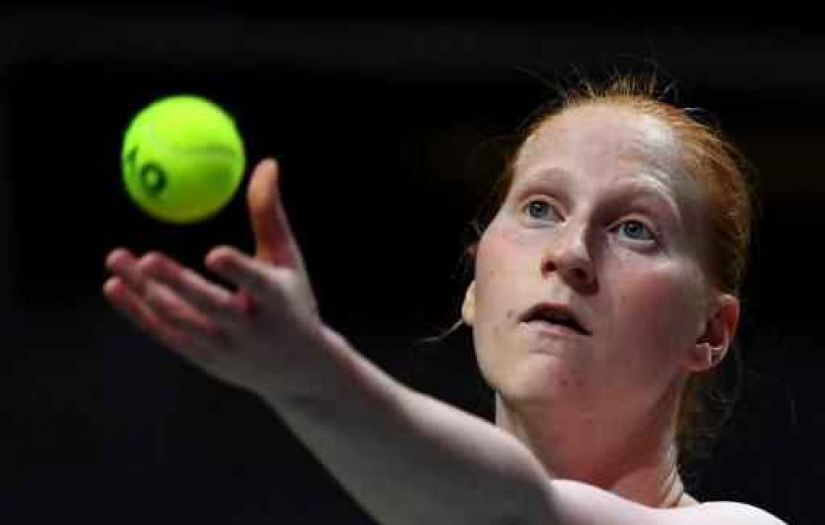 WTA Boedapest - Alison Van Uytvanck staat derde keer in finale WTA-toernooi