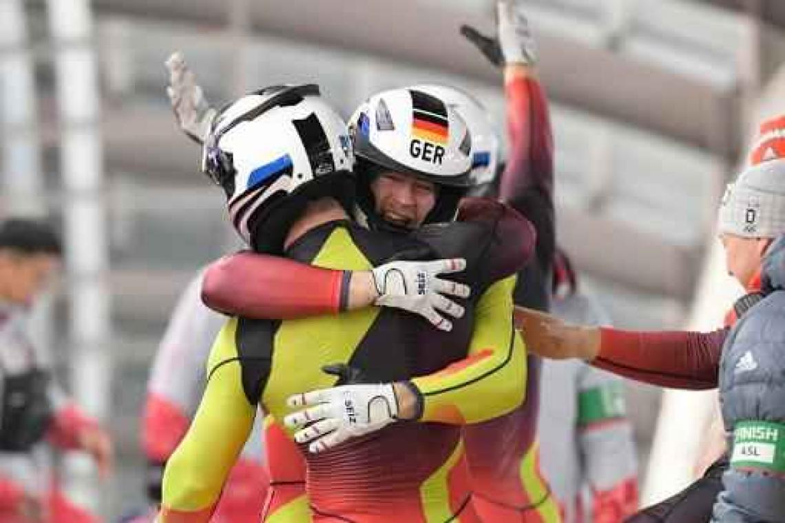 OS 2018 - Duitsland heerst in bobsleecompetitie
