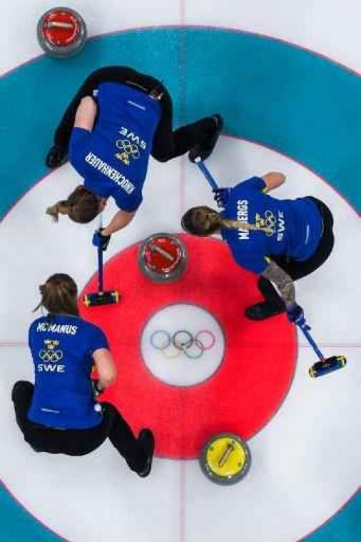 OS 2018 - Zweedse curlingvrouwen pakken goud