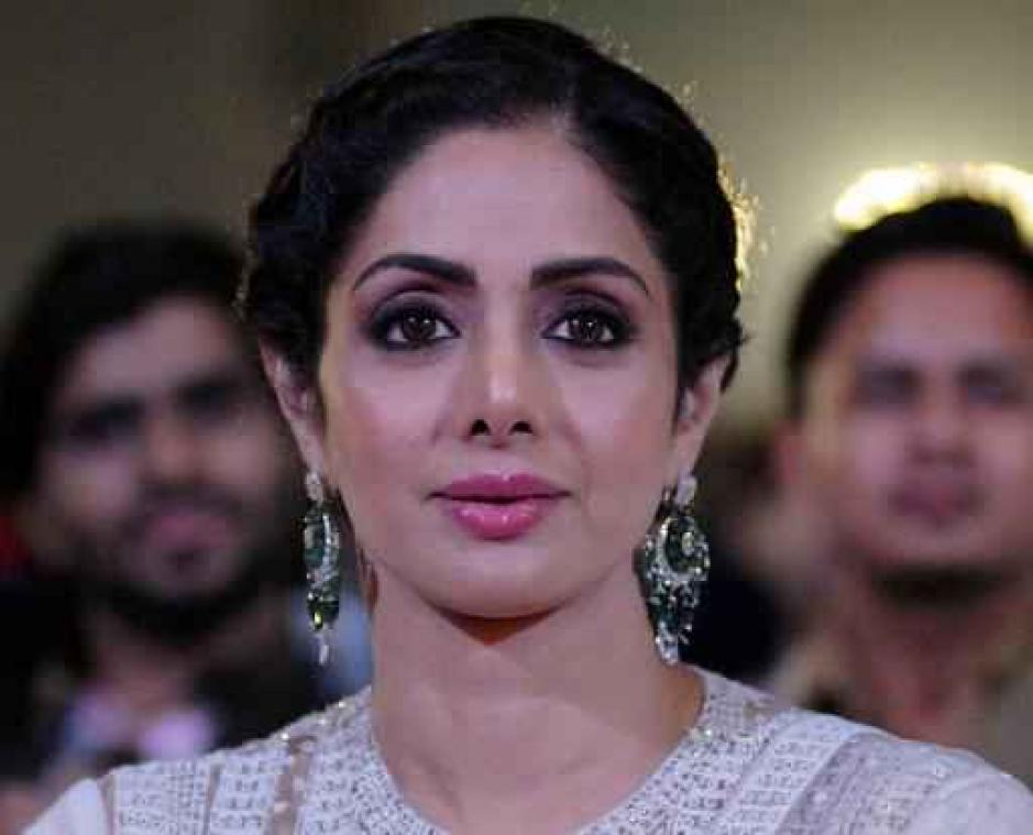 Bollywood-ster Sridevi sterft aan hartstilstand