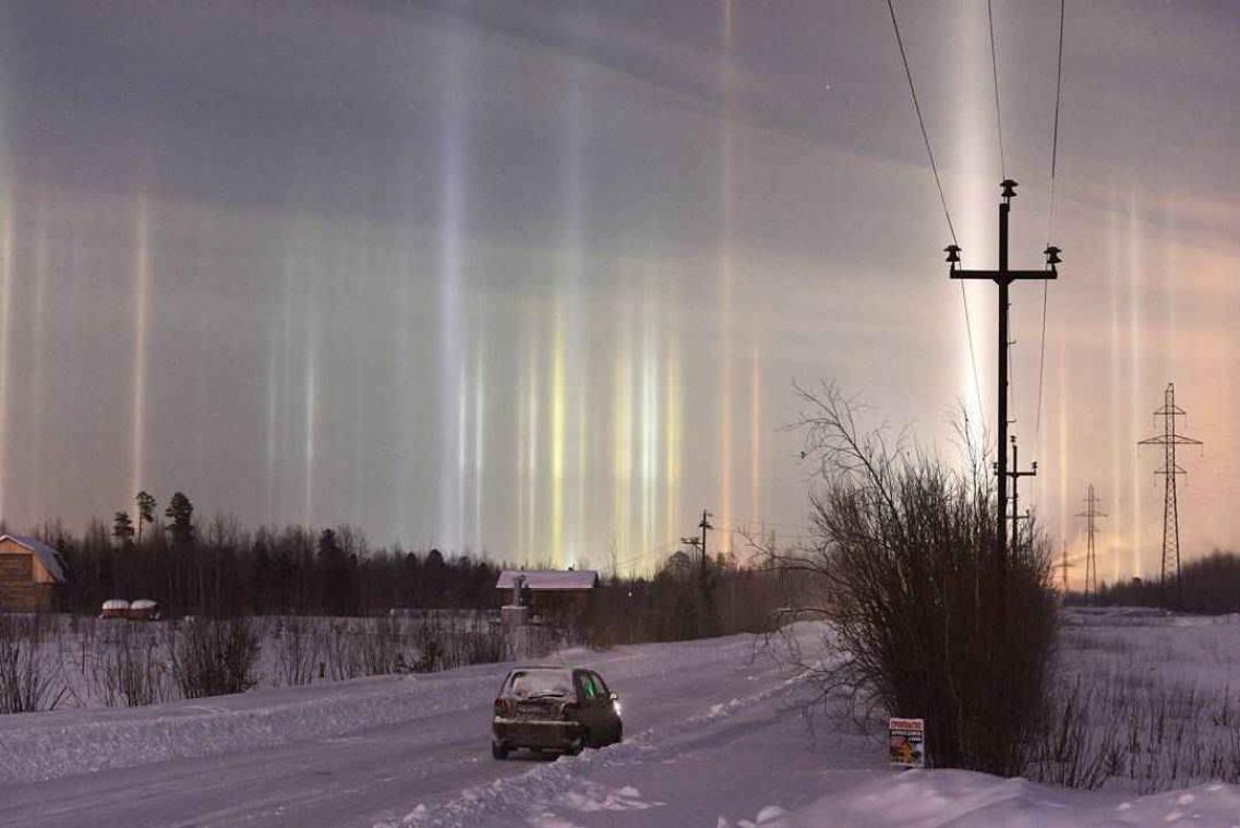 Extreme koude in Rusland levert schitterende beelden op