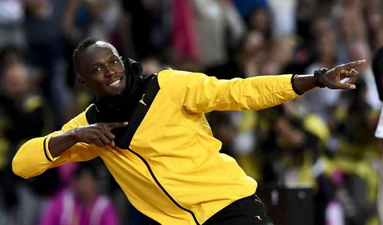 Usain Bolt tekent contract bij voetbalploeg