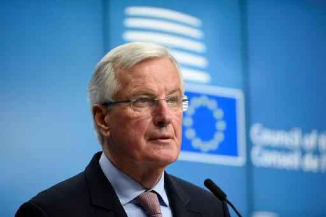 Barnier wil geen overgangsperiode "van onbepaalde duur" na brexit